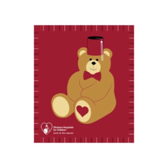 hospital blanket teddy bear